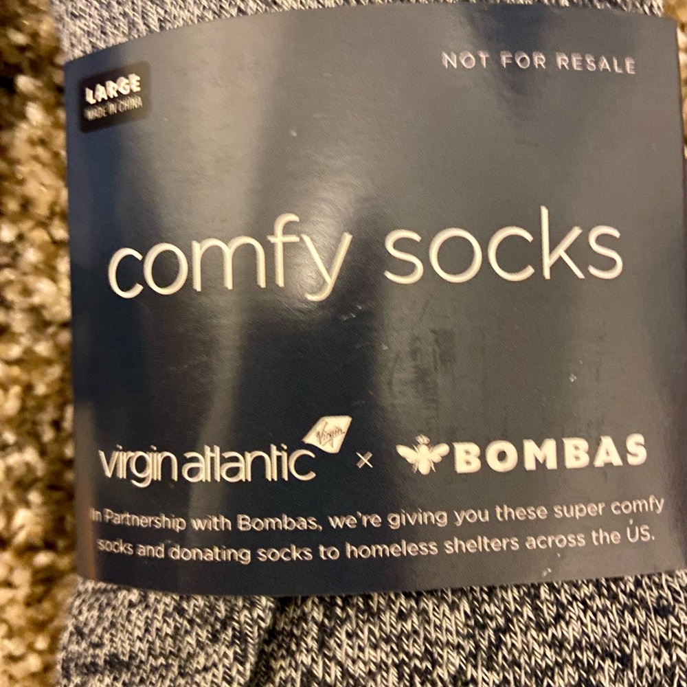 5 pair BoMbAs comfy socks women large - Picture 4 of 5